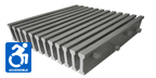 Three Inch Deep Forty Percent Open Gray I Bar Industrial Pultruded FRP Grating