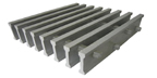 Three Inch Deep Sixty Percent Open Gray I Bar Industrial Pultruded FRP Grating